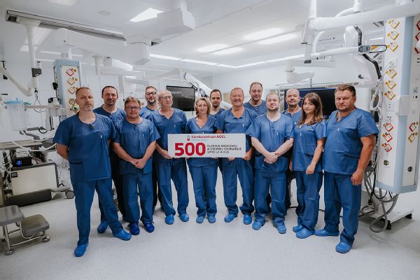 500 operácií srdca v Kardiocentre AGEL Košice-Šaca