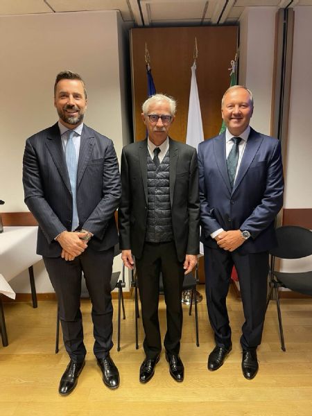 Ing. Michal Pišoja, Dr. Paul Garassus, Prof. František Sabol