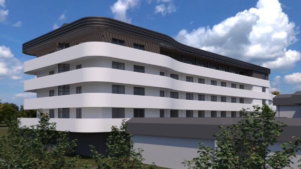 3 Vizualizácia Centra následnej a rehabilitačnej starostlivosti s poliklinikou v Kechneci