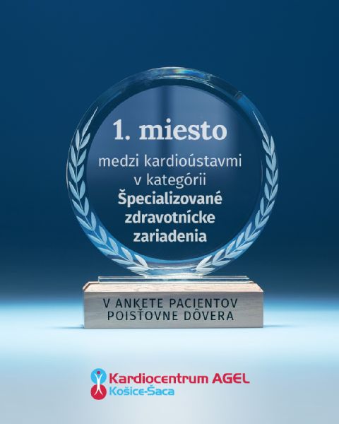 Kardiocentrum AGEL Košice-Šaca potvrdilo svoju pozíciu lídra v poskytovaní špecializovanej kardiovaskulárnej zdravotnej starostlivosti