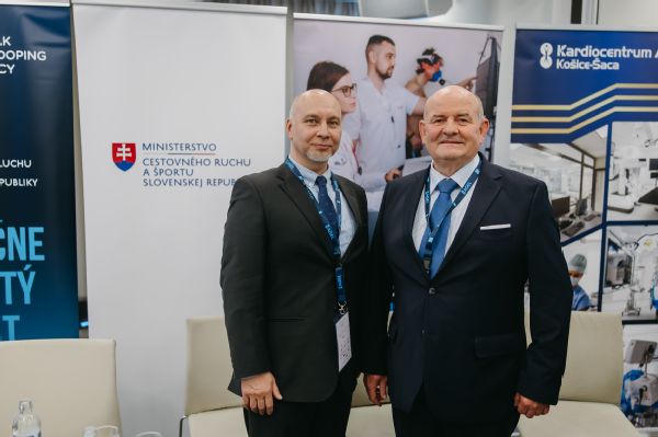 Ing. Štefan Engel, PhD. a doc. MUDr. Branislav Delej, PhD., MPH 16. kongres Slovenskej spoločnosti športovej medicíny (10)